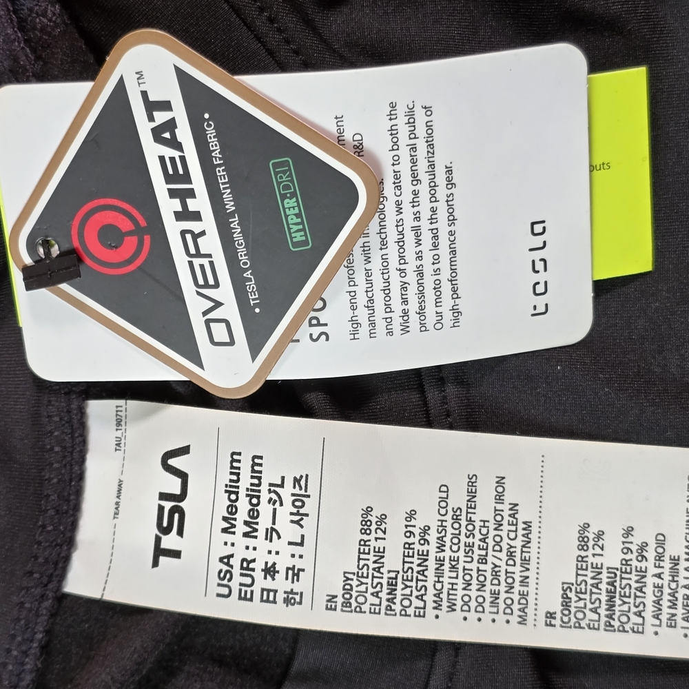 TSLA Long Sleeve Training Series Sports Shirt - Picture 7 of 13